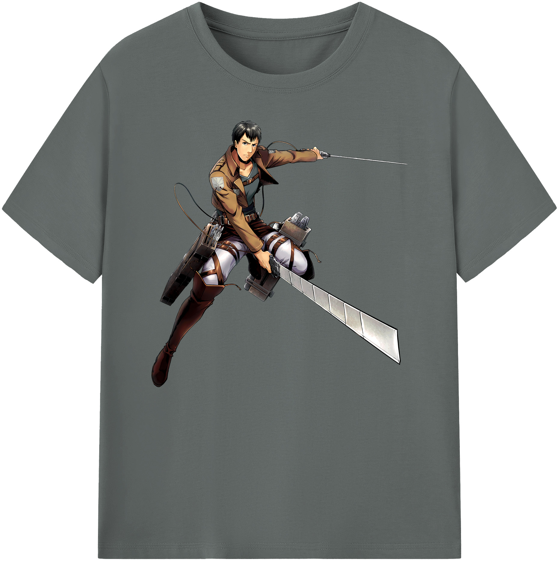 （画像用） 進撃の巨人 ベルトルト・フーバー Attack on Titan Bertholdt Hoover 綿100％ メンズ半袖Tシャツ｜肌触りやわらか＆通気性